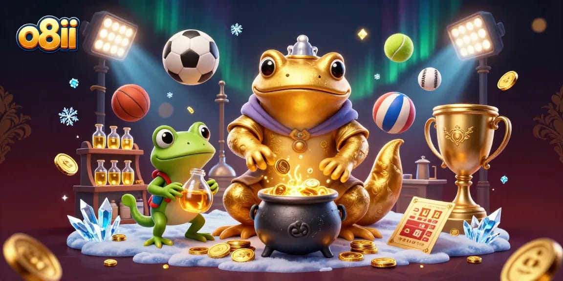 o8ii's golden salamander alchemist transports players to a world of jackpot excitement with dynamic sports elements.