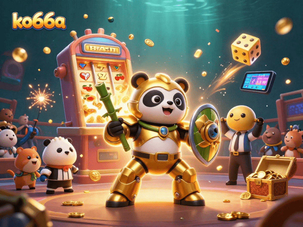 Engage in thrilling moments at ko66a with exciting slot machine action featuring vibrant characters and dynamic game elements.