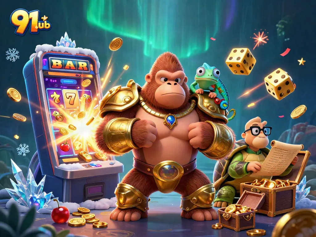Join the excitement of 91 club's thrilling games featuring a vibrant jackpot scene.