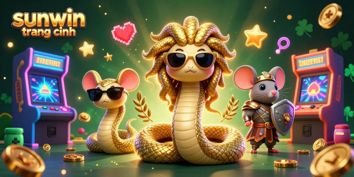 Experience excitement with the sunwin trang chính online casino featuring colorful game elements.